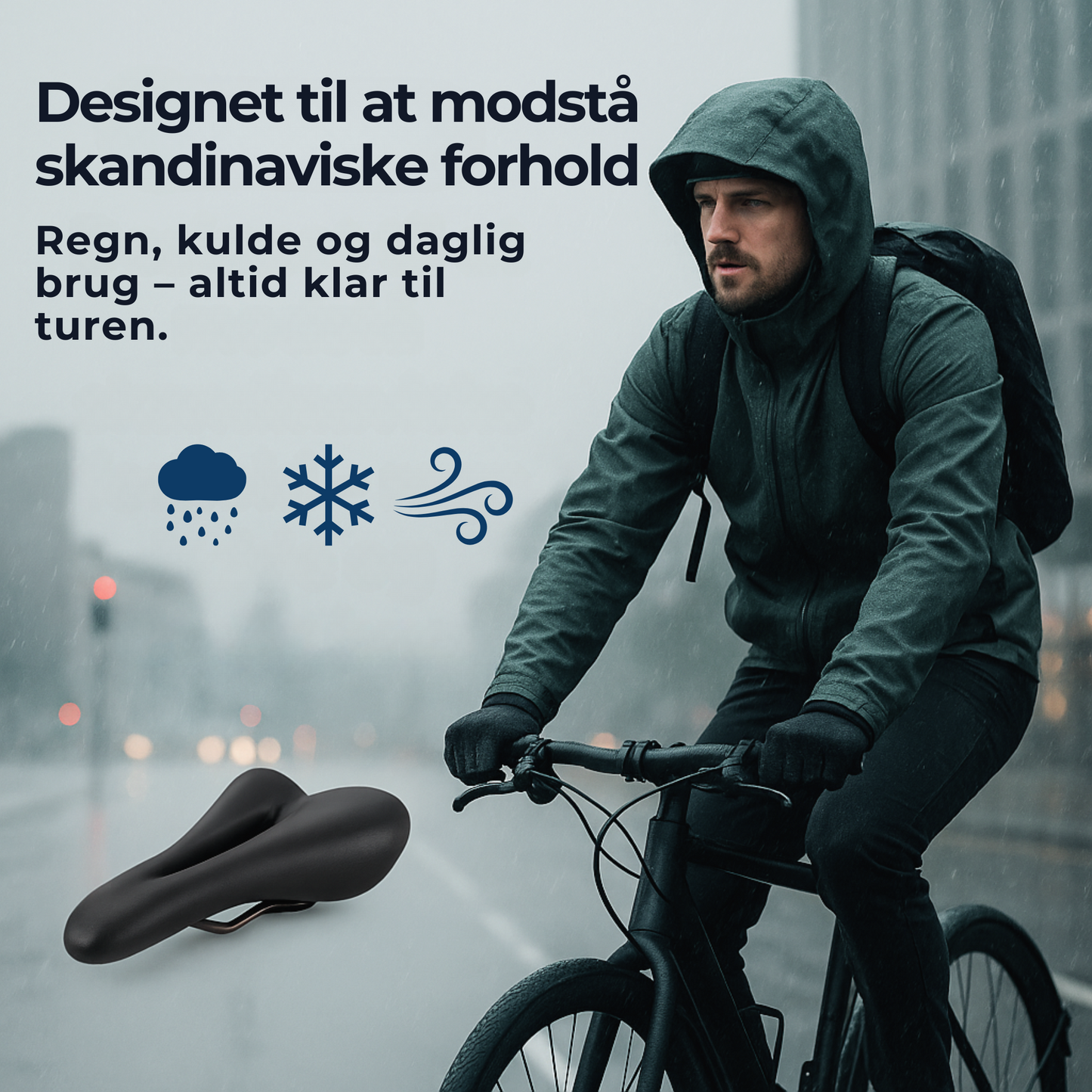 Temorio Nordisk Comfort 3.0 – Den ergonomiske cykelsadel til en hverdag uden smerter